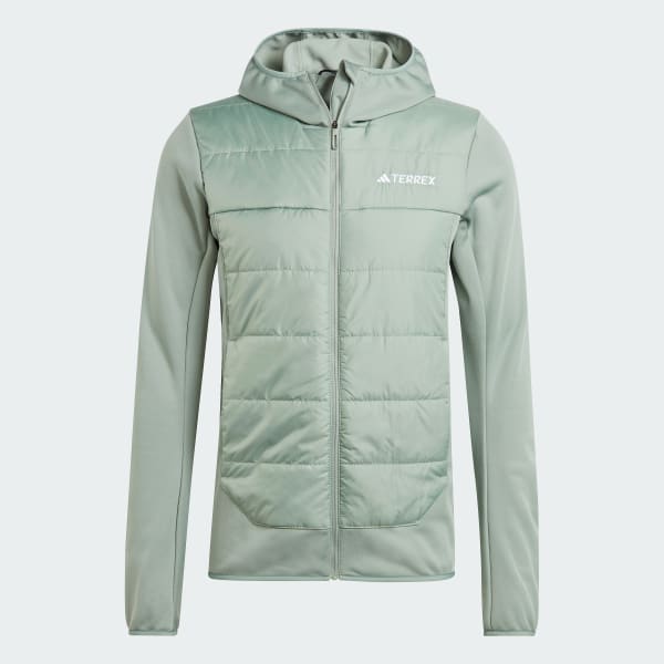 Insulated Multi Terrex Hiking Hooded - adidas Green Jacket | Men\'s Hybrid adidas | US