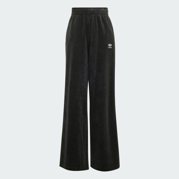 Black 에센셜 셔닐 트랙 팬츠