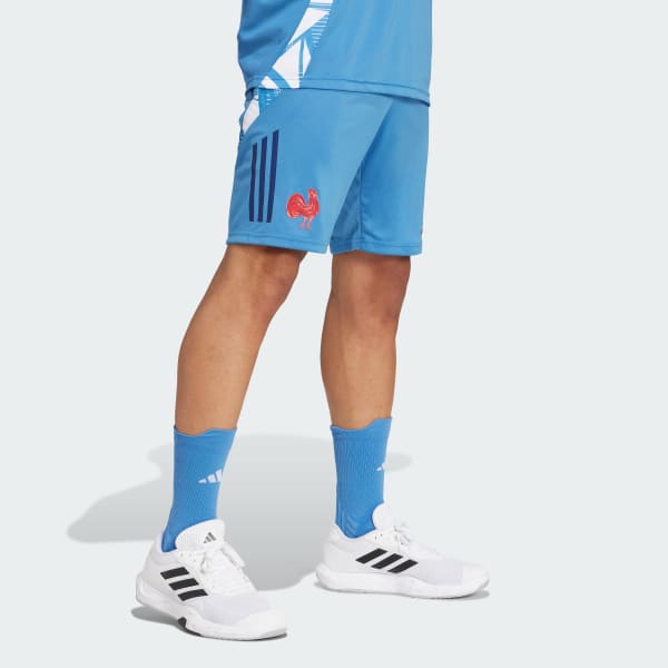 Azul Pantalón corto Francia Gym