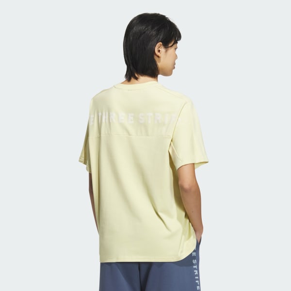 イエロー ワード 半袖Tシャツ