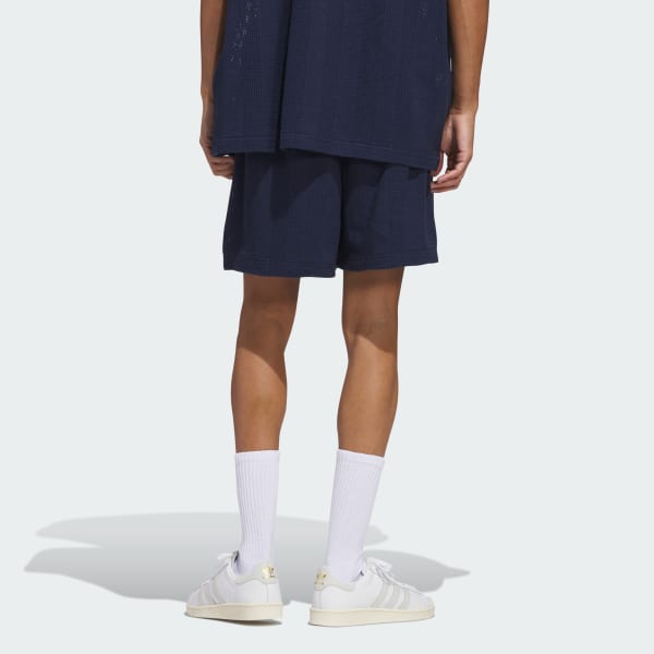 Blue Summer Knit Shorts (Gender Neutral)