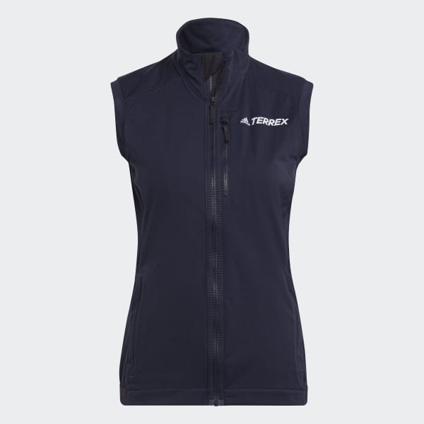 Azul Terrex Xperior Cross-Country Ski Soft Shell Vest AT986