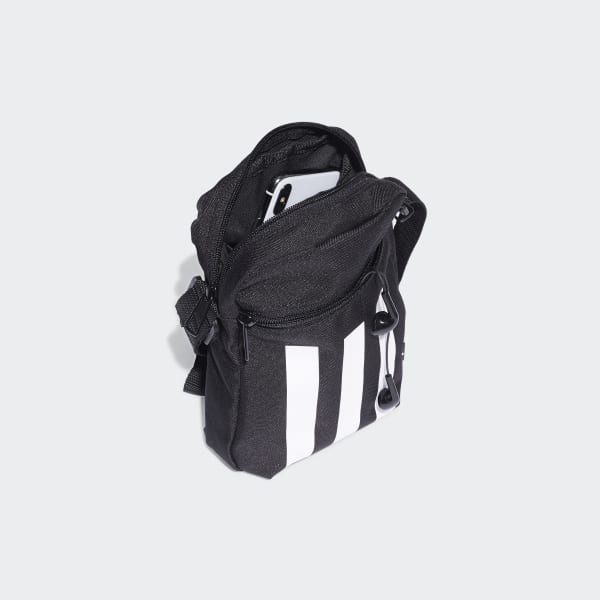 Svart Essentials 3-Stripes Shoulder Bag 60160