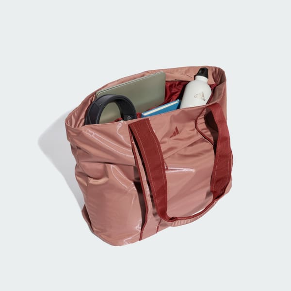 Pink Yoga Tote Bag