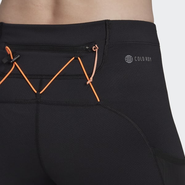 Μαύρο FastImpact COLD.RDY Winter Running Long Leggings