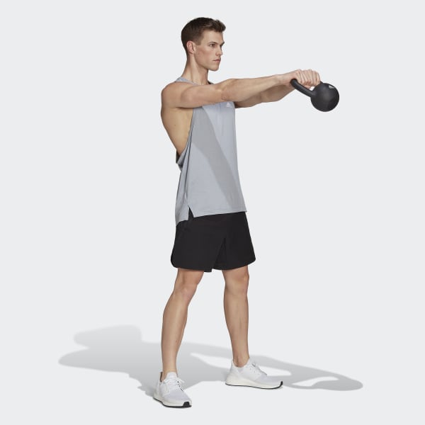 Grey Training Tank Top ZK164