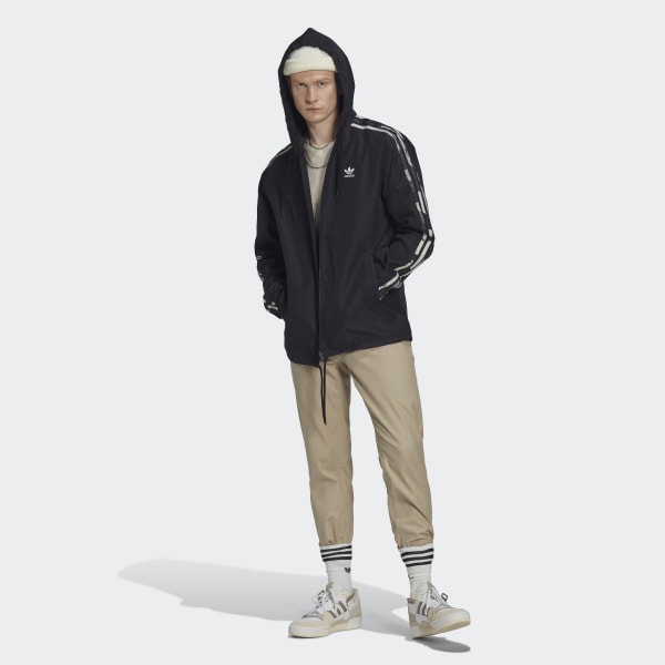 Black Camo Series Windbreaker RG664