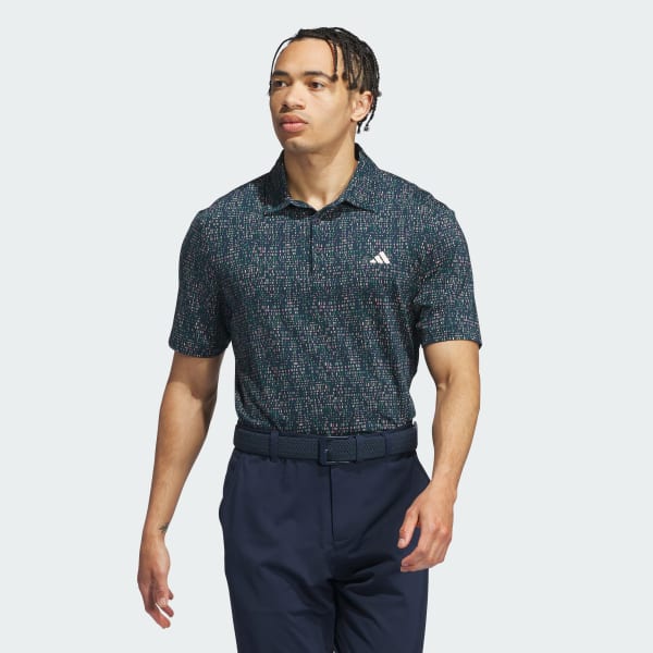 adidas Ultimate365 Power Grid Print Poloshirt Blau adidas Deutschland