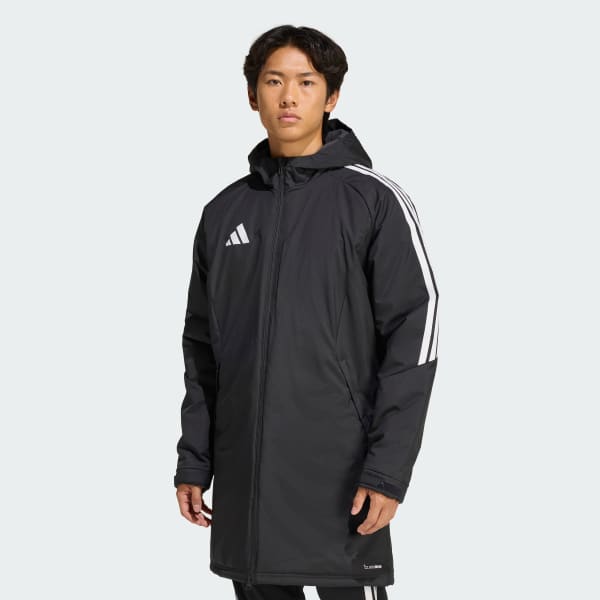 adidas Tiro 26 Stadium Parka - Black | Free Shipping with adiClub