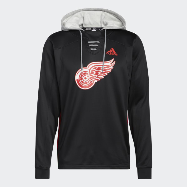  adidas Men's NHL Detroit Red Wings Skate Lace Hoodie NHL Hoody  Sweatshirt (S) : Sports & Outdoors