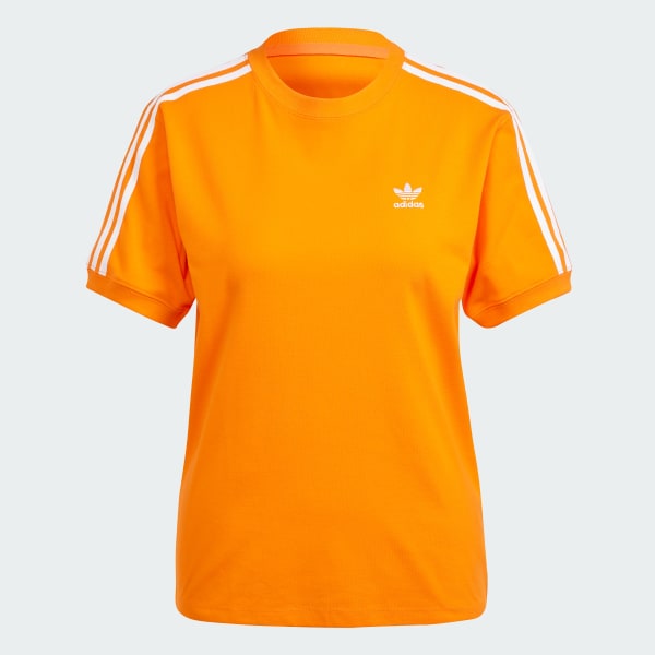 Orange 3-Stripes Tee