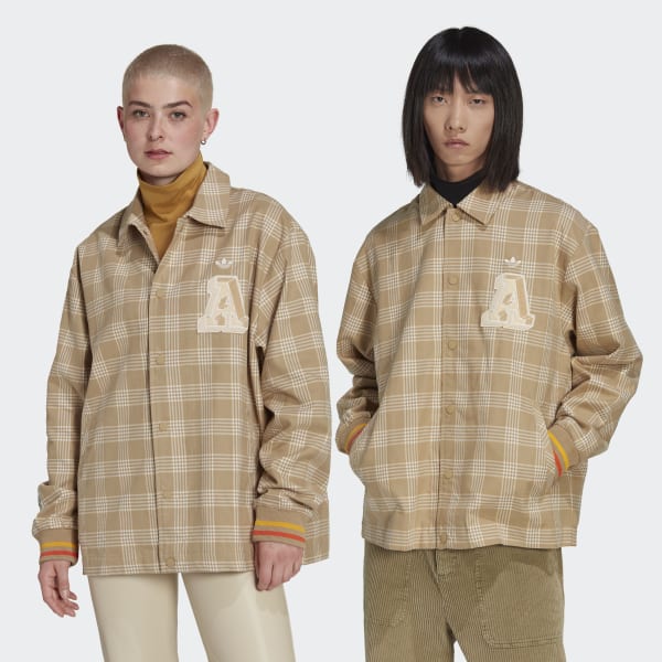 Beige ANNIVERSARY TRACK TOP (GENDER NEUTRAL) MMR89