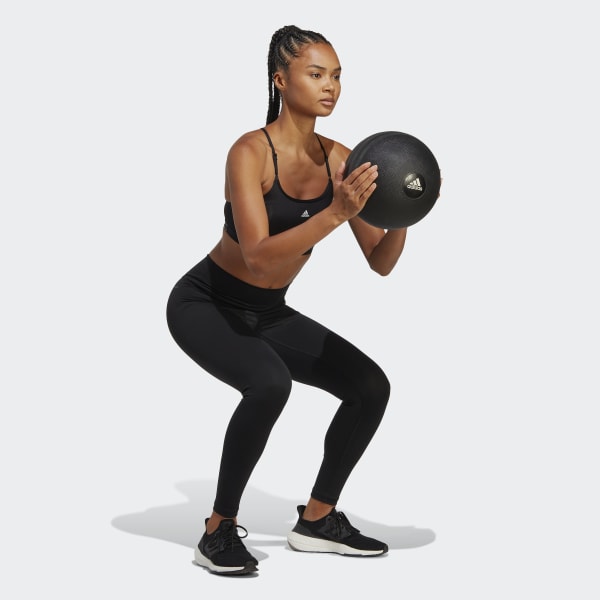 Sort Training Essentials High-Waisted 7/8 tights DK359