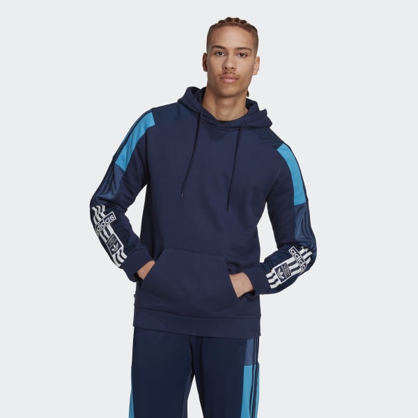 Blauw Adicolor Hoodie MMN76