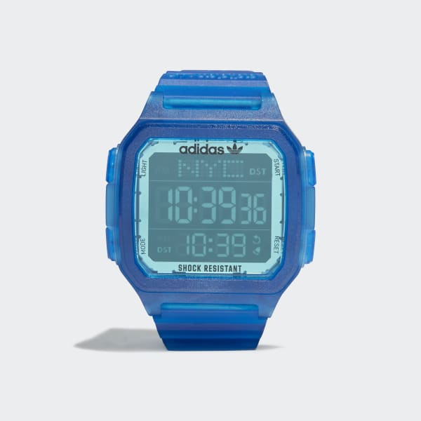 Diagnosticar laberinto Subvención Reloj digital One GMT R - Azul adidas | adidas España