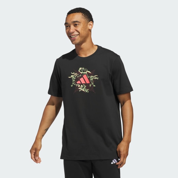 Black SHADES HBR GRAPHIC T-SHIRT