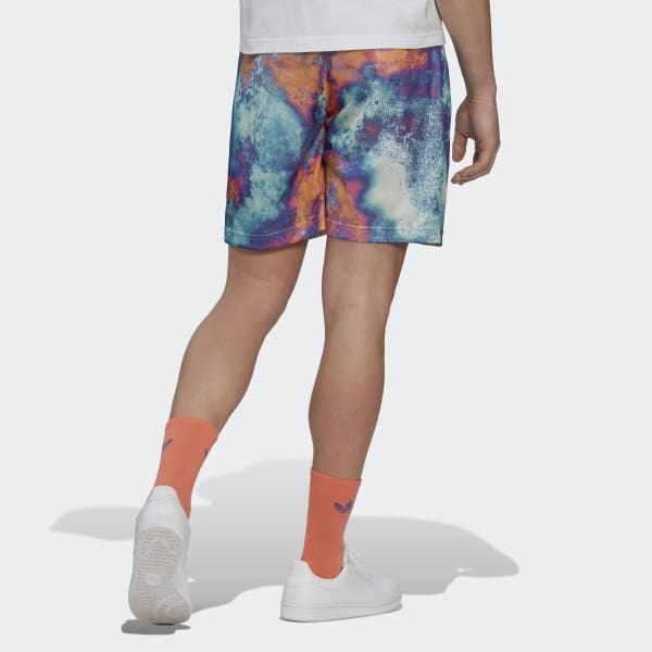 Multicolor Shorts de Malla Estampados EWA04