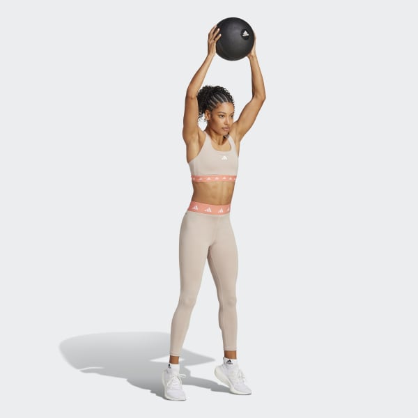 Brown Techfit 7/8 Leggings