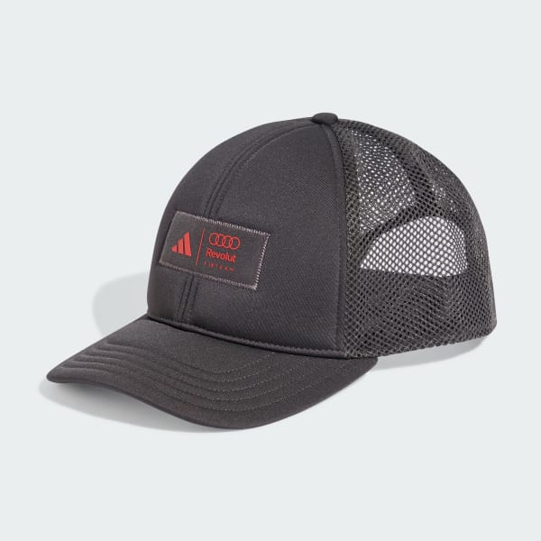Black AUDI REVOLUT F1 TEAM TRUCKER CAP