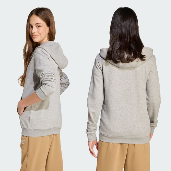 Grey 풀집 후디 아동용