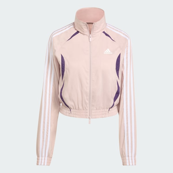 Rosado Chaqueta Deportiva Adilenium Season 4 Teamgeist Ceñida