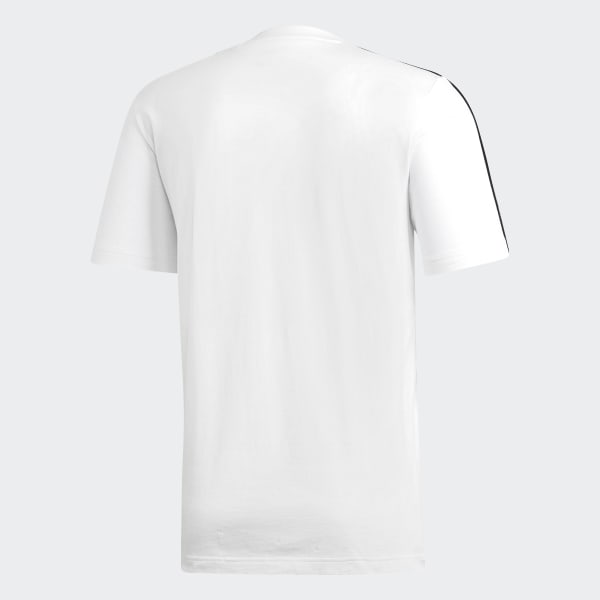 adidas Camiseta Rayas Essentials - Blanco | adidas