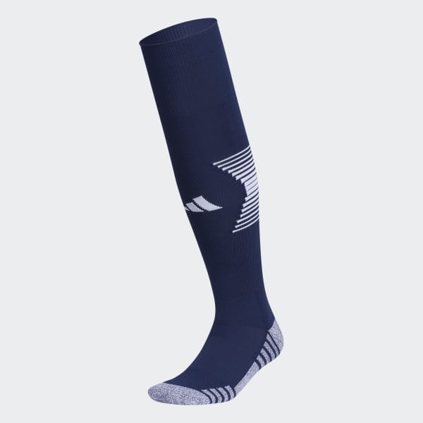 adidas Team Speed 4 Soccer Over-the-Calf Socks - Blue | Unisex Soccer ...