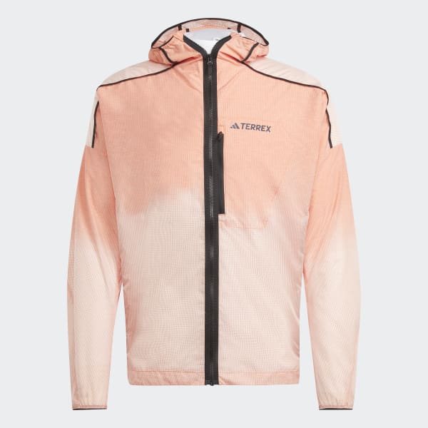 Pomarańczowy Terrex Agravic Windweave Trail Running Windbreaker