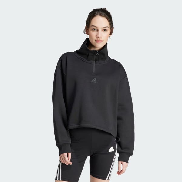 adidas short sweatshirt