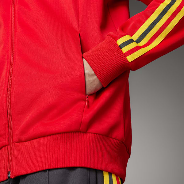 2010 adidas Originals Beckenbauer Vintage Track Top S Red Black – pontone  classics