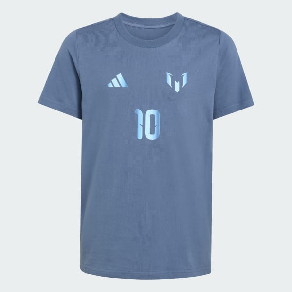 Bleu T-SHIRT GRAPHIQUE MESSI NAME&NUMBER
