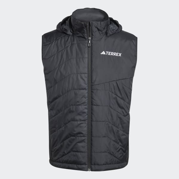 adidas Terrex Multi Climawarm Insulated Hooded Vest - Black | Free