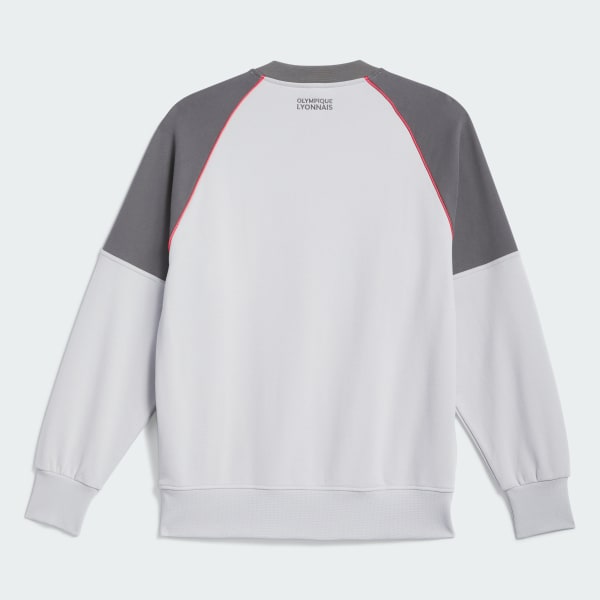 Cinza Moletom CREWNECK WALLSTREET x OLYMPIQUE LYONNAIS
