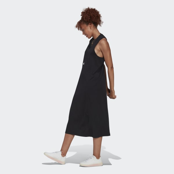 Czerń Rib Dress WU306