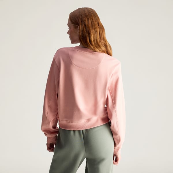 สีชมพู สเวตเตอร์ทรงเรกูลาร์ adidas by Stella McCartney