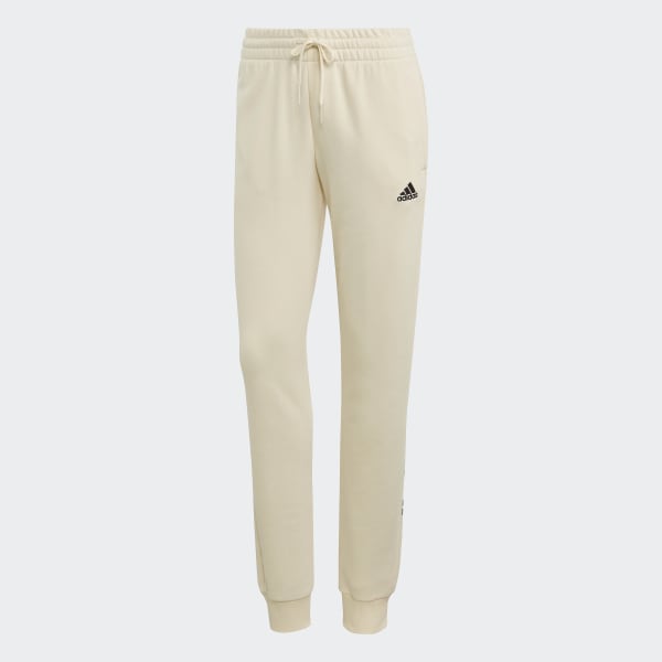 Beige Essentials French Terry Logo Joggers 29187