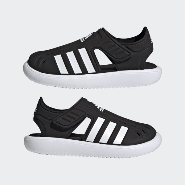 Adidas closed toe sandals clearance