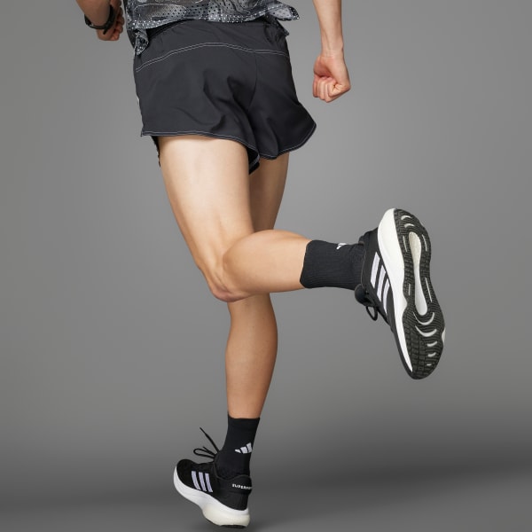 Black Own The Run Break The Norm AEROREADY Shorts