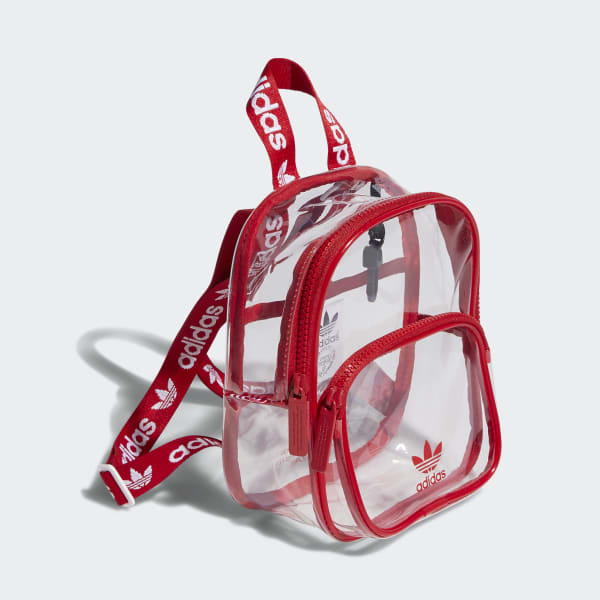 adidas Clear Mini Backpack - Red | adidas US
