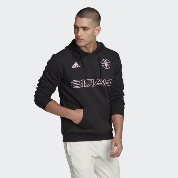 Preto Camisola com Capuz Paris VM604