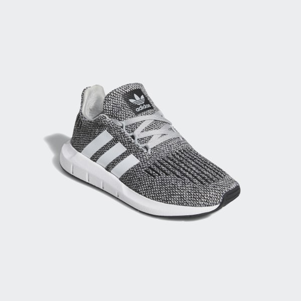 Kids Swift Run Grey and Cloud White 