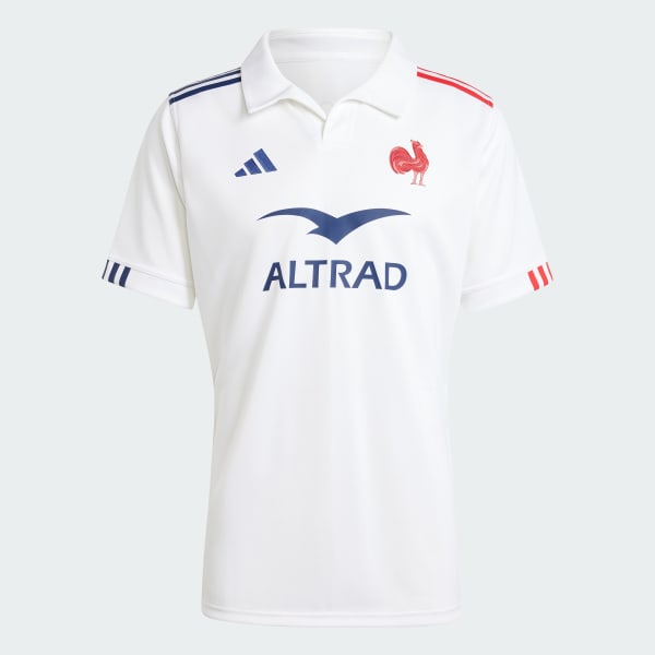 Blanco Camiseta segunda equipación Francia Rugby
