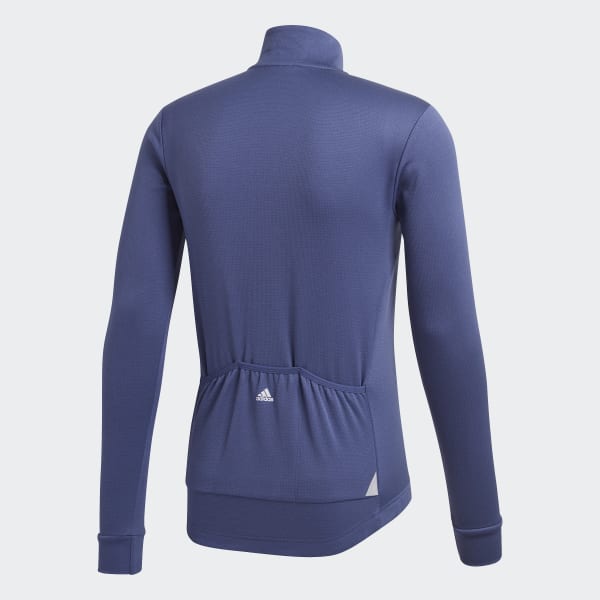 Azul Maillot - Camiseta de ciclismo Warmtefront AAE23