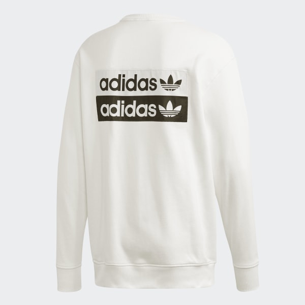 adidas core logo crew sweatshirt
