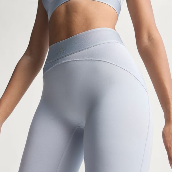 Gra Hyperglam Glänsande hellånga leggings