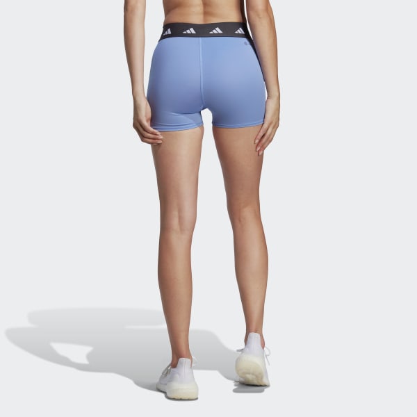 Blu Leggings corti Techfit