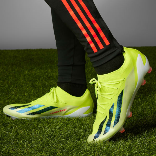Amarillo Botines X Crazyfast Elite Terreno Firme