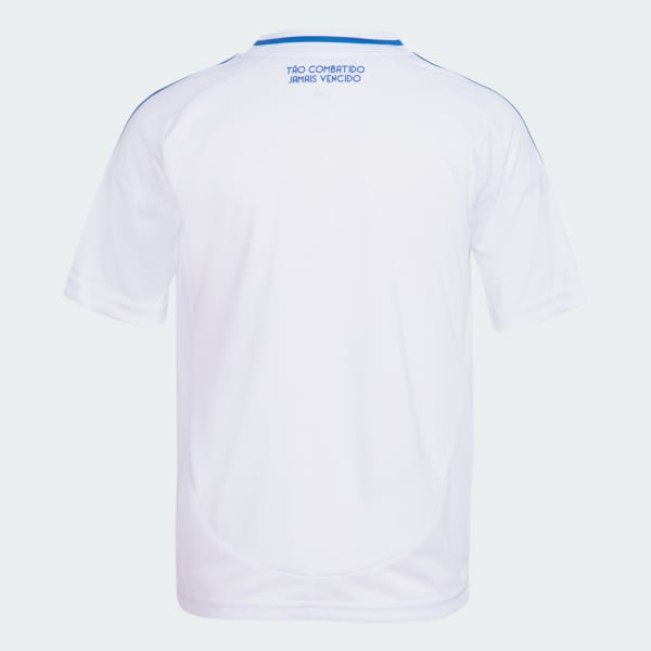 Branco Camisa II Cruzeiro 25 Infantil
