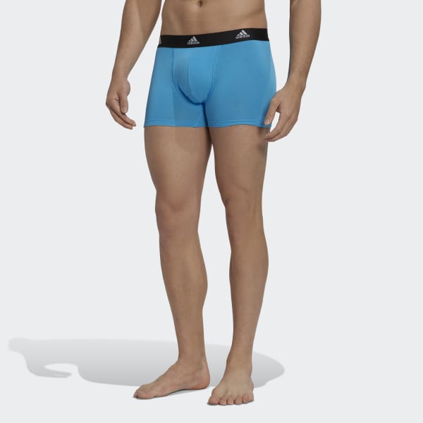Turkusowy Active Flex Cotton Trunk Briefs HPN07