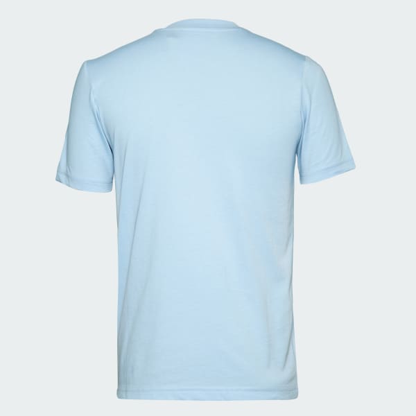 Blue adidas Originals Trefoil Bear Tee